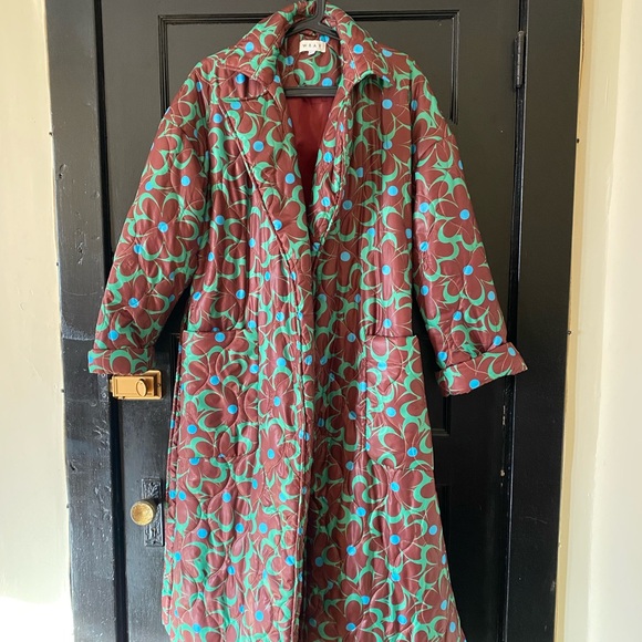 Wray Roberta Puffer in Midnight Daisy - Picture 7 of 7